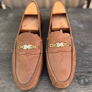 Salvatore Ferragamo Mens Loafers Size 10 1/2